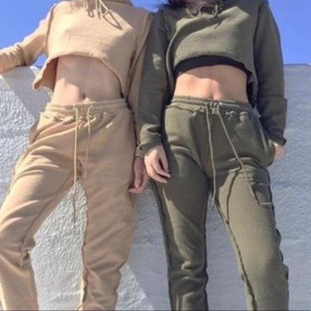 Danielle Guizio DG Forest Sweatsuit